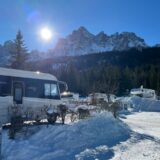 Zimowa Przygoda na Nartach w Dolomitach Kamperem do Caravan Park Sexten - Concorde